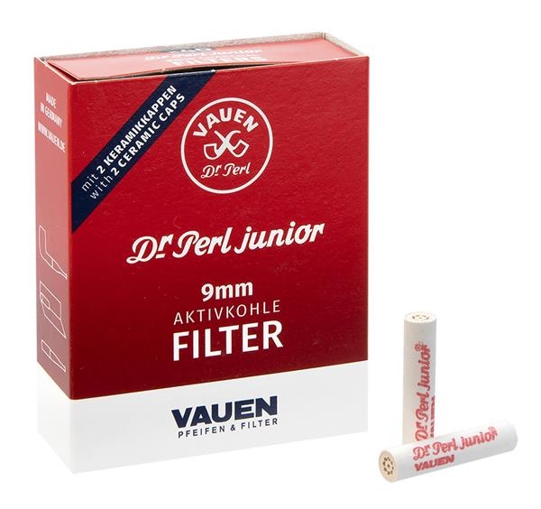 Dr. Perl Junior 9mm Aktivkohlefilter JUBOX (40er)